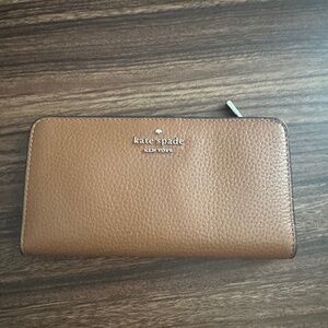 Kate Spade Tan Leather Wallet